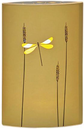 DictroLux Dekoratives Tischlampen LED Warmes Weiß Blume 20x13x5cm