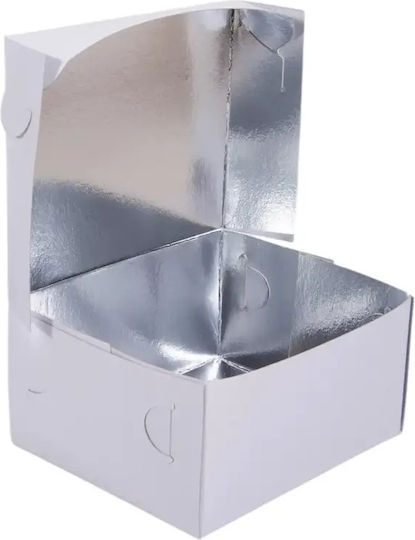 Cutie De Aluminiu Albă Pentru Păstrare A Alimentelor 1 Buc No 10