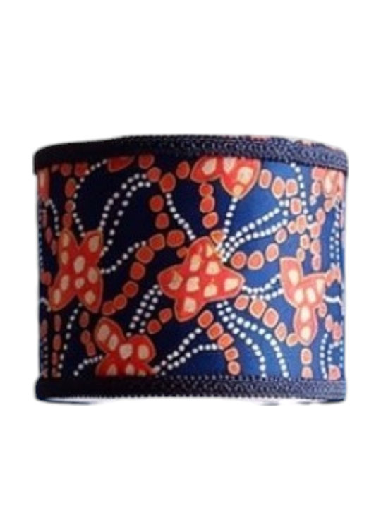 Καπέλο Πορτατιφ Ύφασμα Groovy Orange Διαστάσεις 20*15 Στενή Λάμπα