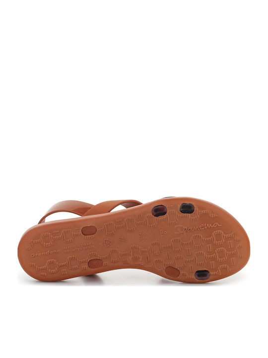 Flip-Flops in Sandals Style in Brown Colour