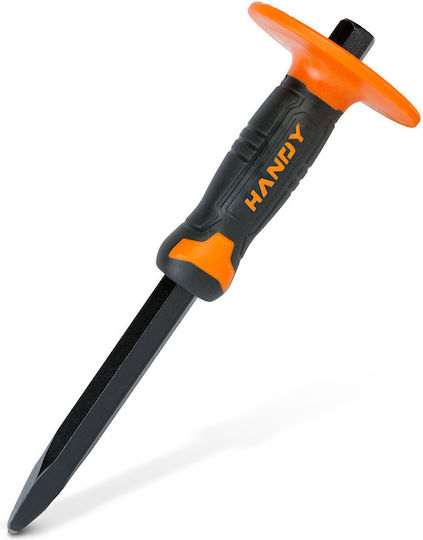 Daltă Pentru Zidărie 300 Mm Mâner Ergonomic Protecție Din Oțel Aliaj Scut