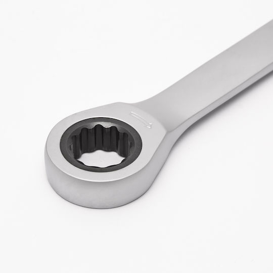 Ratchet Combination Wrench Set 8-17 Mm Chrome Vanadium Steel 6 Pieces