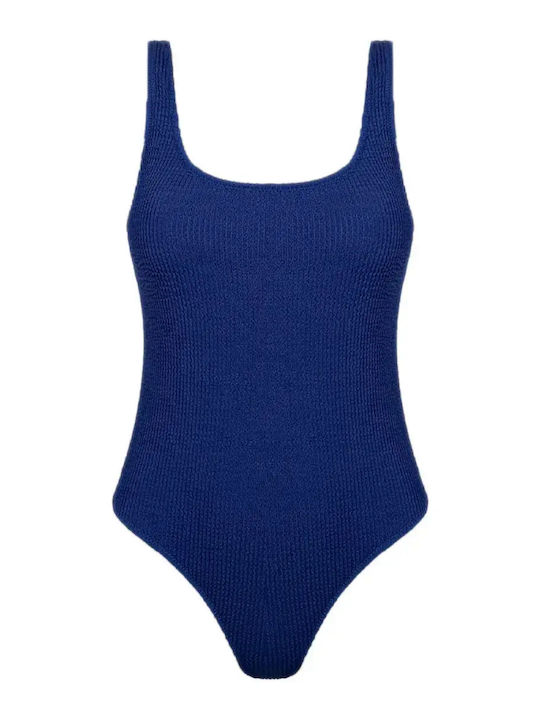 Costum De Baie Întreg Albastru Marin