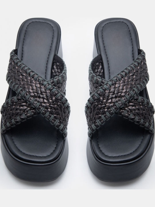 Women's Black Summer Platforms