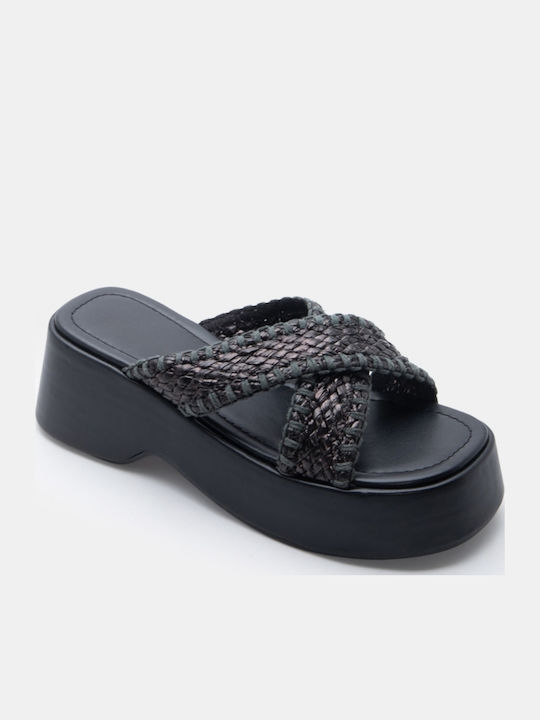 Women's Black Summer Platforms