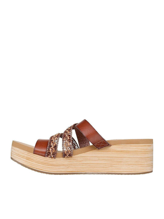 Summers, Vibrant Moments Women's Platforms Brown