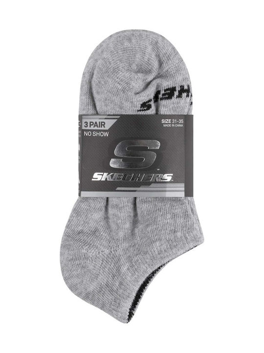Skechers Skechers Graue Socken 3er Pack Skechers Skechers Graue Socken 3er Pack