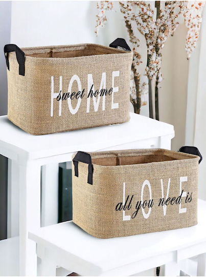 SteweHome Storage Case for Ties / Underwear / Belts / Socks in Blue Colour 30x22cm 2pcs