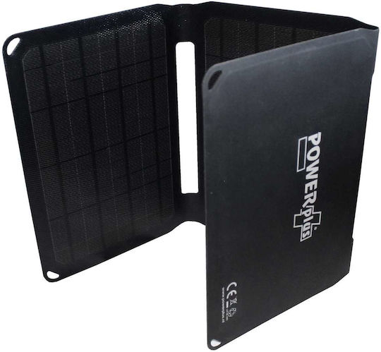 PowerPlus Foldable Solar Panel Charger 20W with USB Output for Portable Devices ENS0227