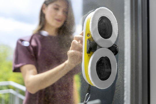 Karcher Кърпа от микрофибър за почистване на автомобилни стъкла Бяла