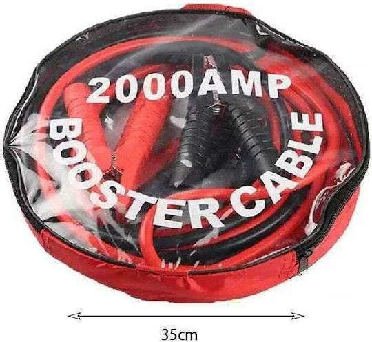 Стартов кабел за автомобилна батерия 2000amp – Booster Cable 2.2m
