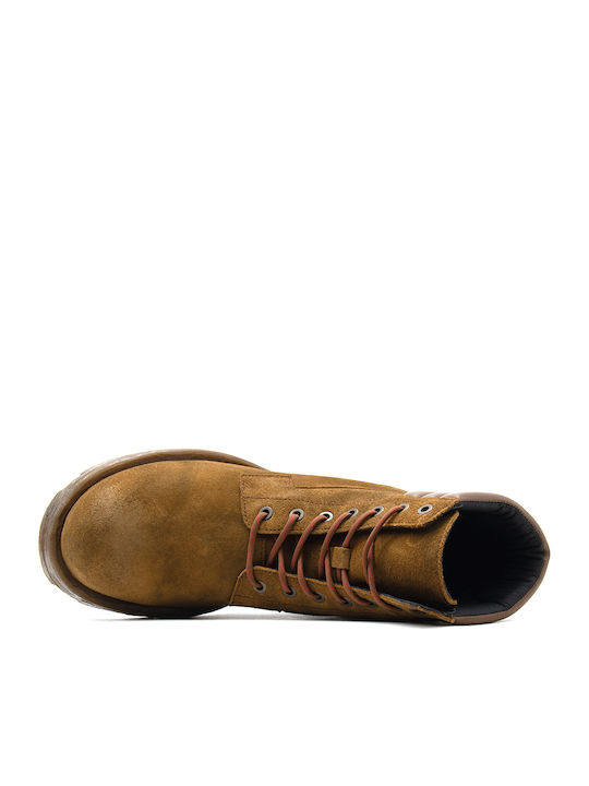 Wildleder Braune Herrenstiefel