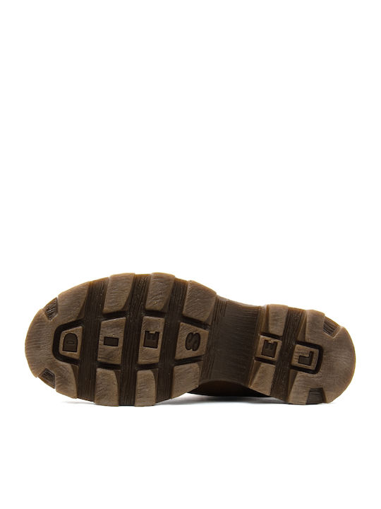 Wildleder Braune Herrenstiefel