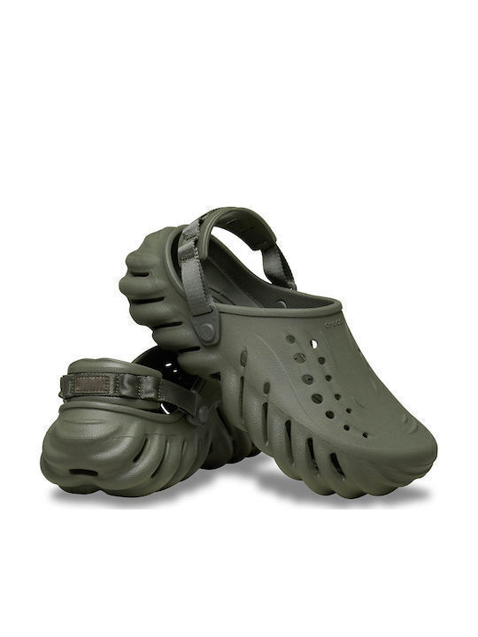 Crocs Clog Ανδρικά Σαμπό Πράσινα