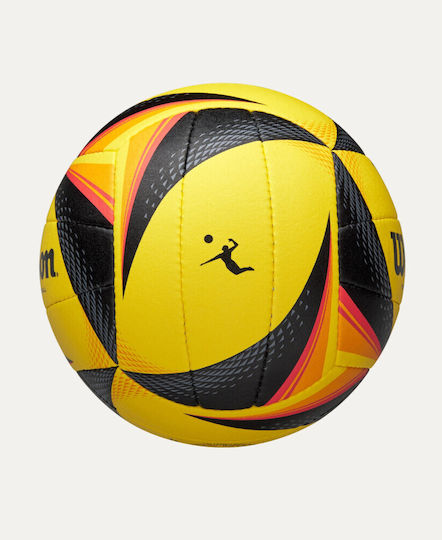 Wilson Optx Game Volleyball Black Yellow Orange Wv3000801bof