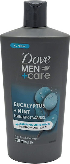 Alista Home Gel de duș în Gel pentru Bărbați și Miros de Eucalipt 700ml