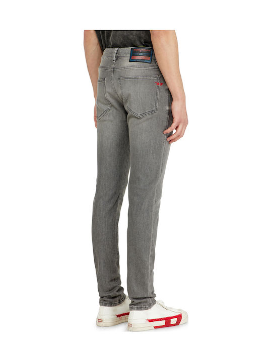 Diesel 2019 D-strukt Ανδρικό Παντελόνι Τζιν Slim Fit Γκρι