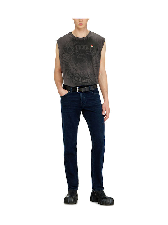 Men's Slim Fit Blue Jeans Pants