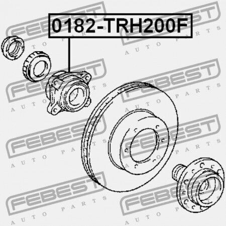 Front Hub Kit Toyota Hiace Kdh2 Lh2 Trh2 2005.01-2014.02 Us 43560-26010