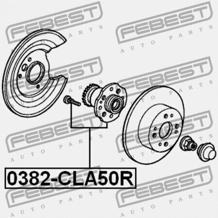 Πίσω Πλήμνη Honda Accord Cl3 2001-2002 Eu 42200-s1a-e02
