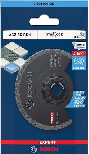 Λάμα Expert Acz 85 Rd4 Grout Segment Blade 85mm #2608902057