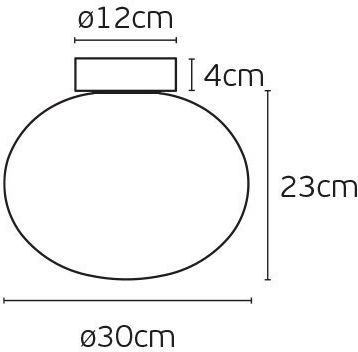 VK Lighting Πλαφονιέρα 30εκ. LED VK Lighting Πλαφονιέρα 30εκ. LED