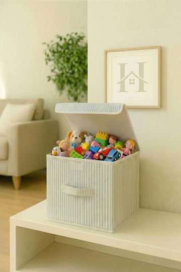 SteweHome Kleideraufbewahrung Box in Grau Farbe 30x30x30cm 2 Stück