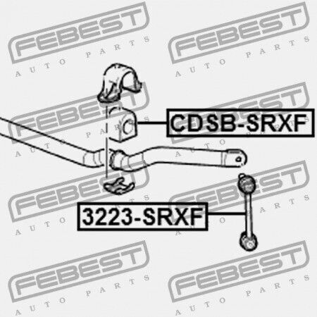 Febest Vorderachse Stabilisator Verbindung Cadillac Sts 2005-2011 Eu 15231140