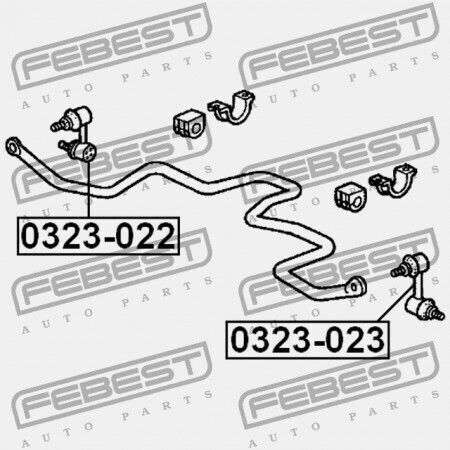 Linker Frontstabilisator Honda Integra 3d Dc5 2002-2006 Jp 51321-s2g-003
