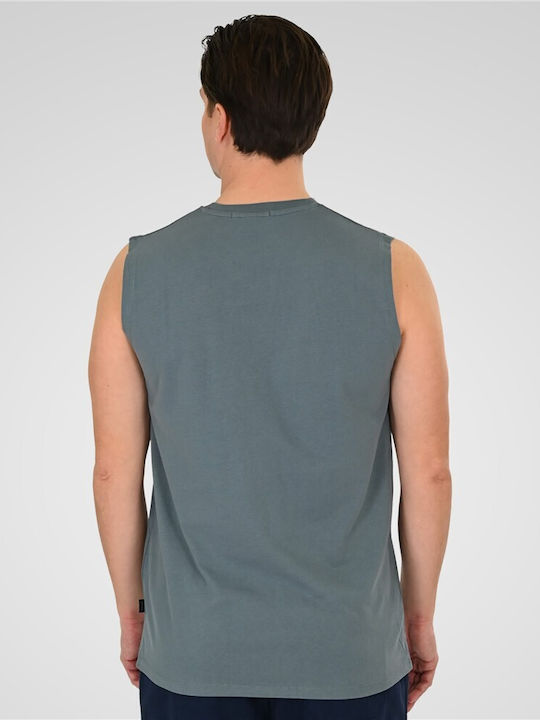 Athletic Blouse Steel Blue