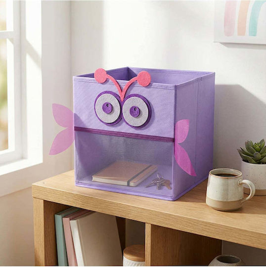 SteweHome SteweHome Kinder Stoff-Aufbewahrungsbox Mehrfarbig 27x27x27cm