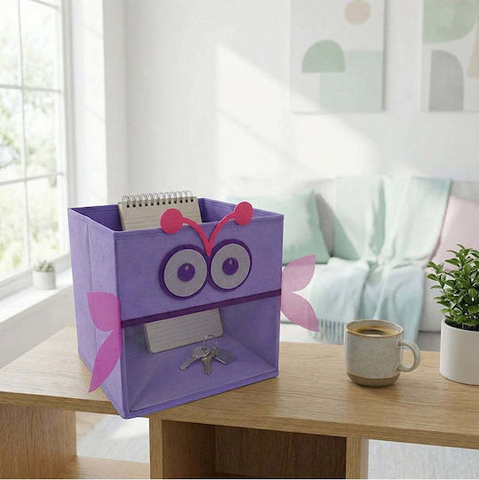 SteweHome SteweHome Kinder Stoff-Aufbewahrungsbox Mehrfarbig 27x27x27cm