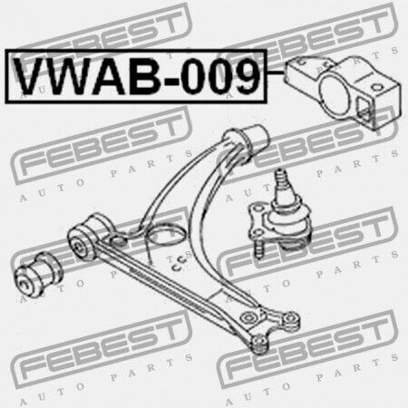 Febest Bolzen Für Vorderen Steuerarm Für Audi Q3 2012