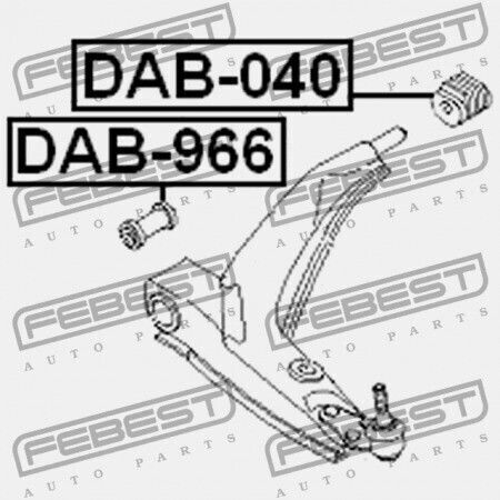 Piese Pentru Partea Frontală A Mașinii Cuplaj Braț Control Față Chevrolet Lanos T100 1997-2002 90335966