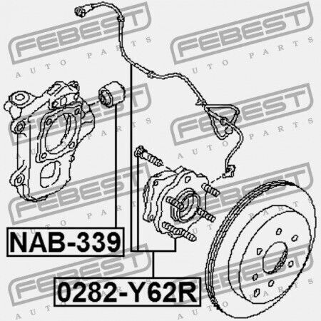 Заден Пръстен На Съединители Nissa Patrol Y62 2010.03 El 55157-1lb0a