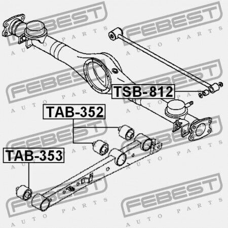 Inel Longitudinal Spate Bara Daihatsu Sirion M300 2004-2010 48725-b1030