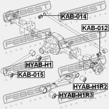 Inel Braț Spate Control Hyundai H-1 07 2007-2015 Gen 55200-4h000