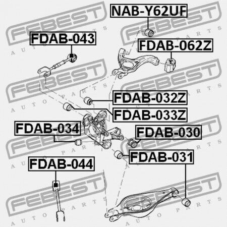 Febest Vorderfrontsystem Für Ford Explorer Badewanne 2011-2013 Kann Bb5z-5b758-a