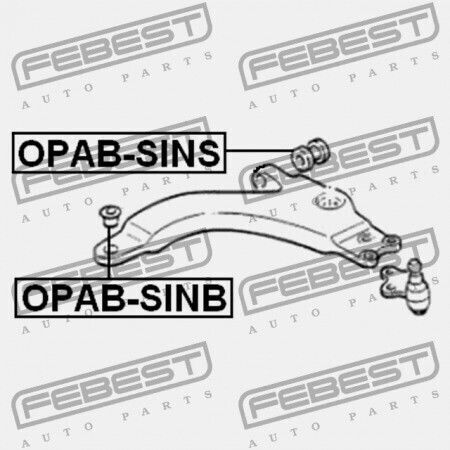 Front Control Arm Rear Bushing Opel Sintra 1997-1999 0352070