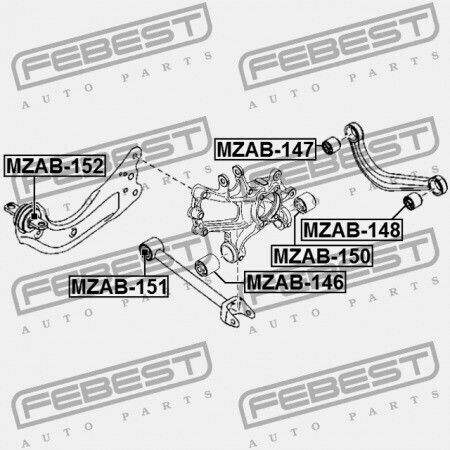 Rulment Bara Stabilizatoare Spate Mazda CX-5 KE 2011-2012 EU KD35-28-480