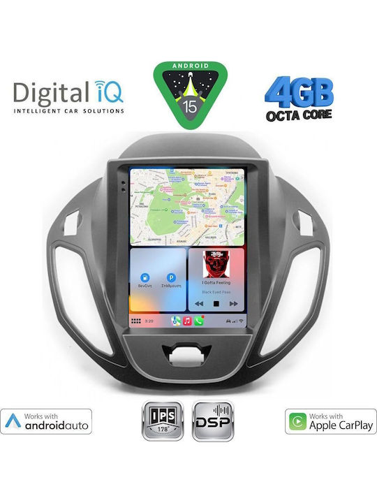 Digital IQ Bxf 6880_cpaa Tesla Stil Ford Tourneo Courier Mod 2014-2024