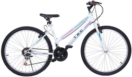 Belderia Bicicletă de oraș roz de 24" cu 21 de viteze