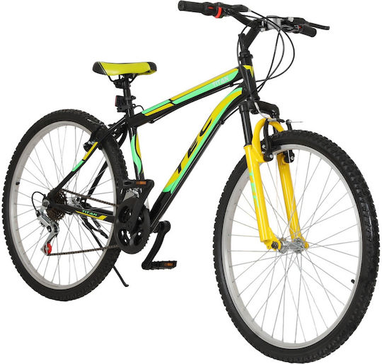 Belderia 24" Μαύρο Ποδήλατο BMX με 21 Ταχύτητες