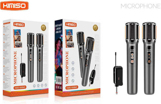 Kimiso Microfoane Karaoke Wireless KMS-906MC 509069 Argintiu