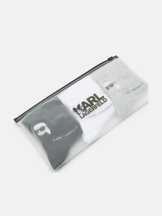 Karl Lagerfeld Șosete pentru bărbați Multicolore 3Pack