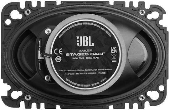 JBL STAGE3 648F Σετ Ηχεία Αυτοκινήτου 4" με 480W RMS (Woofer)