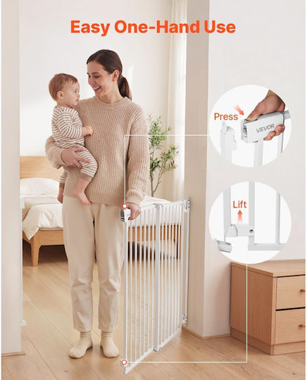 Vevor Metal Security Door in White Colour 92cm