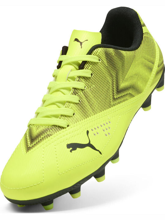 Kids Soccer Cleats Rapid Molded Green