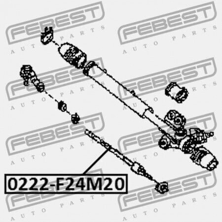 Steering Rod Nissan Cabstar F24m 2006.09 El D8521-md00a