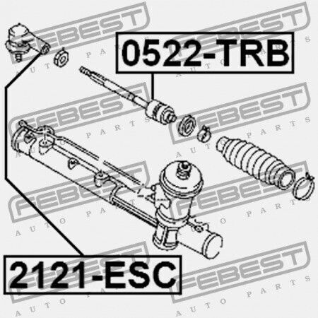 Bară De Direcție Mazda Escape Ep 2000-2003 Jp E112-32-240